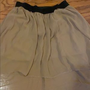 High low  skirt